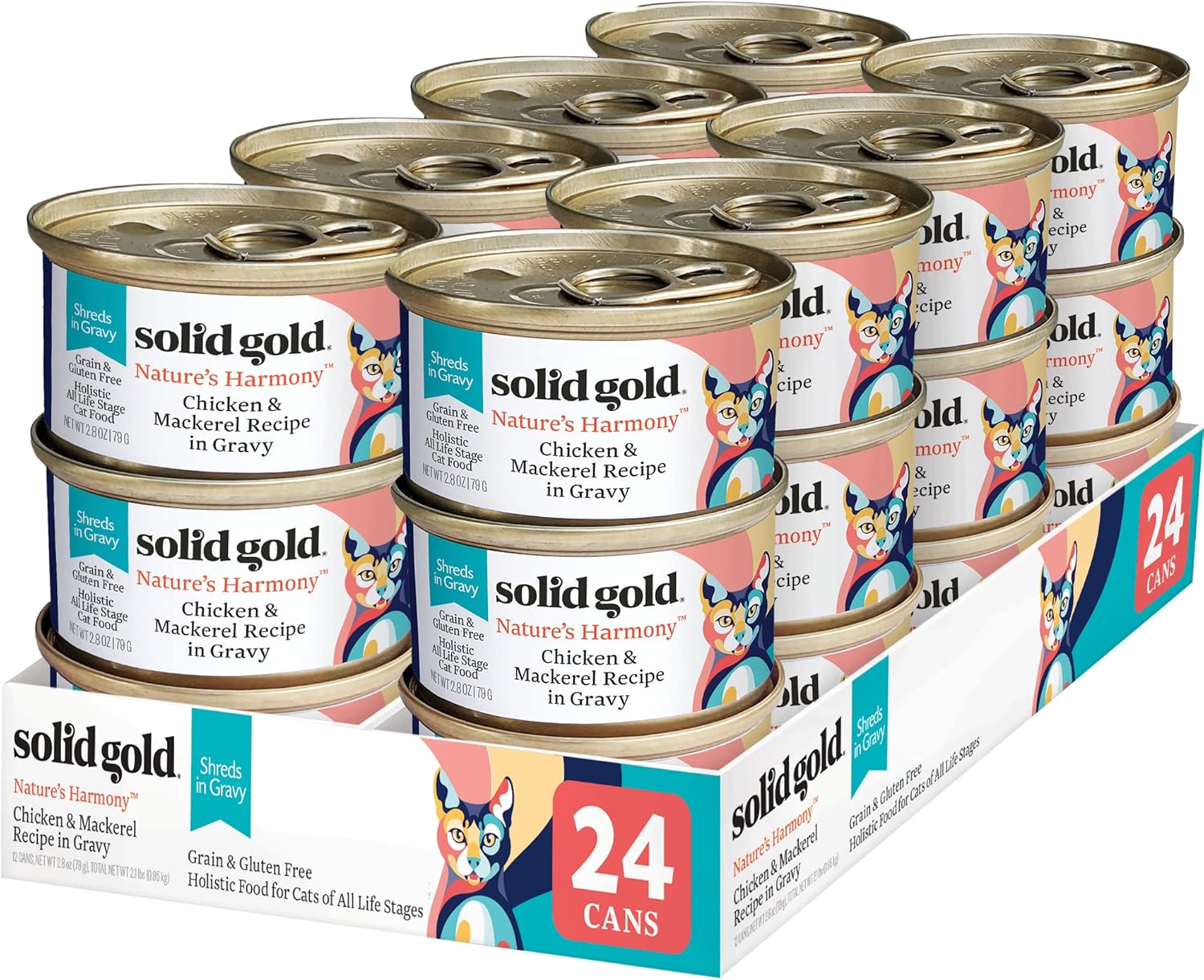 Solid Gold Canned Cat Food Nature's Harmony Wet Cat Food