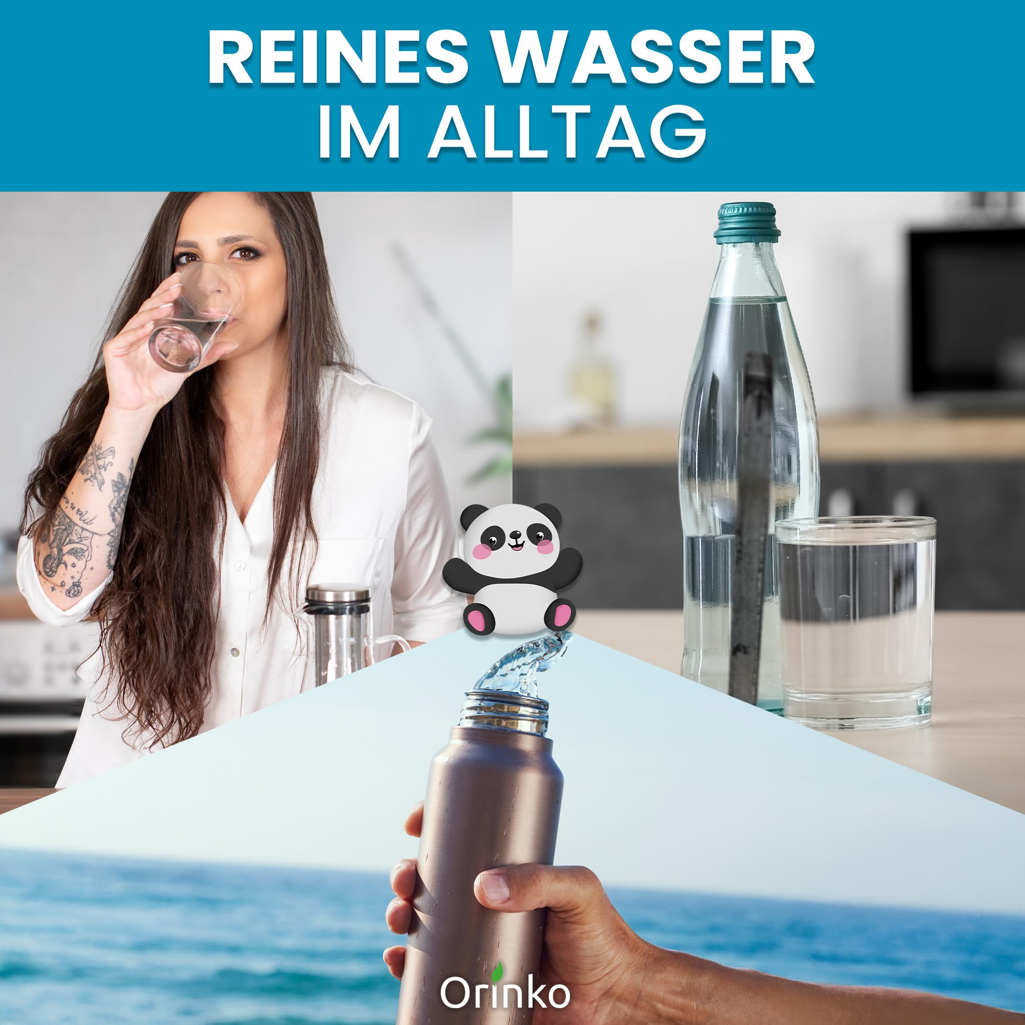 ORINKO® Aktivhole Takesumi Binchotan x10 - Japanische Aktivkohle für Trinkwasserfilterung - Nachhaltiger Kohlefilter für reines Wasser - Umweltfreundliche Kohle für natürlichen Genuss