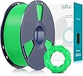 SUNLU PLA+ Filament 1.75mm, PLA Plus Filament for 3D Printer Hardener and Stronger, Dimensional Accuracy +/- 0.03mm, 1kg (Green)