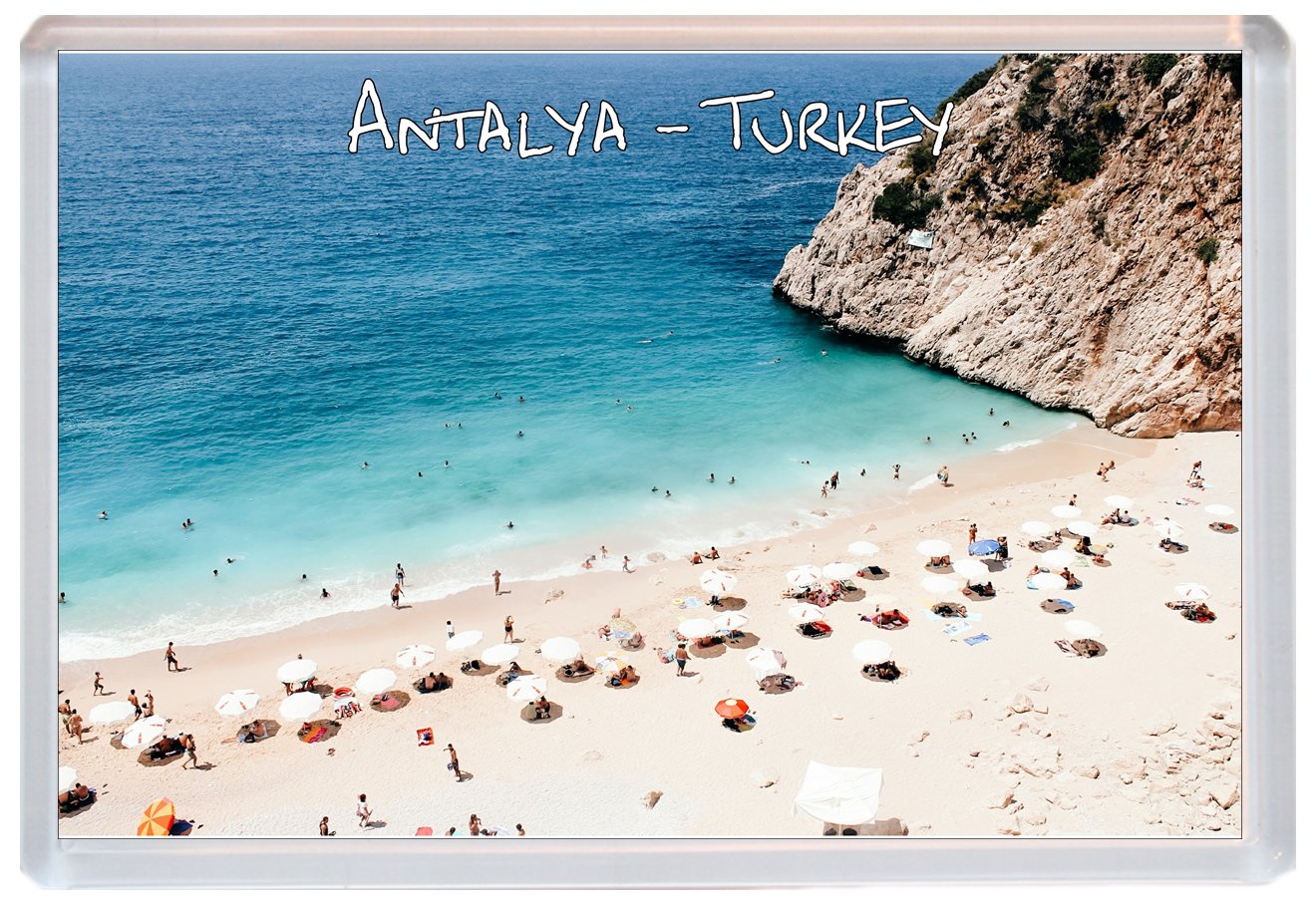 Baked Bean Store Multicolor Antalya - Turkey - Jumbo Fridge Magnet Id159