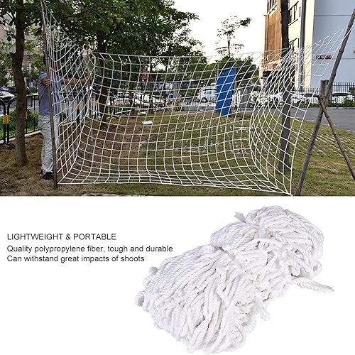 Miniatura 2 de Bnineteenteam Red de fútbol de fútbol, red de repuesto para portería de fútbol deportivo, tamaño completo, 6 x 4 pies, 8 x 6 pies, 12 x 6 pies, 24 x