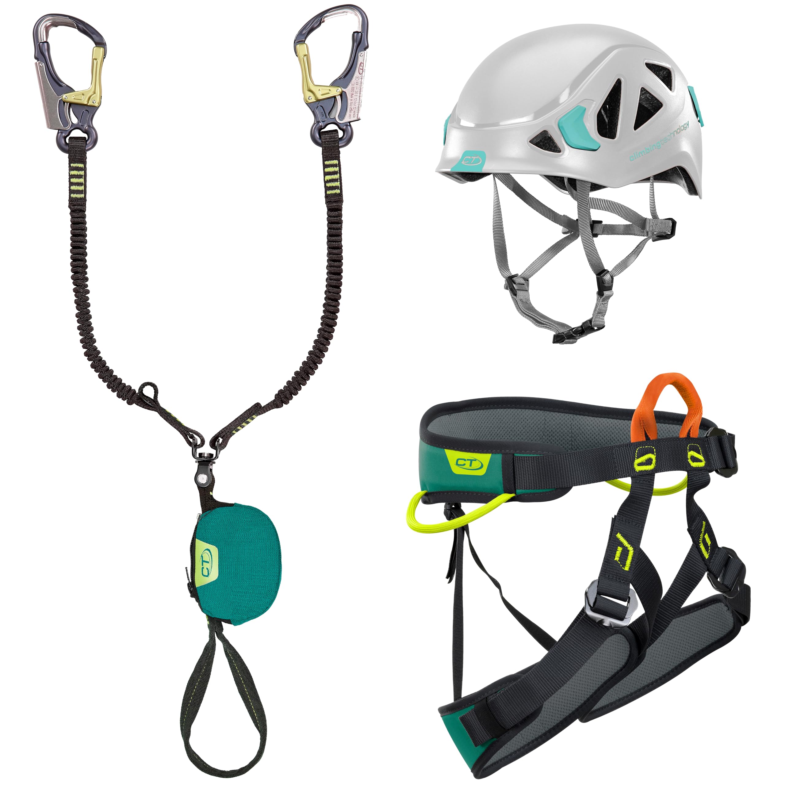 Climbing Technology Via Ferrata-Kit Top Shell M Unisex Erwachsene, Grün