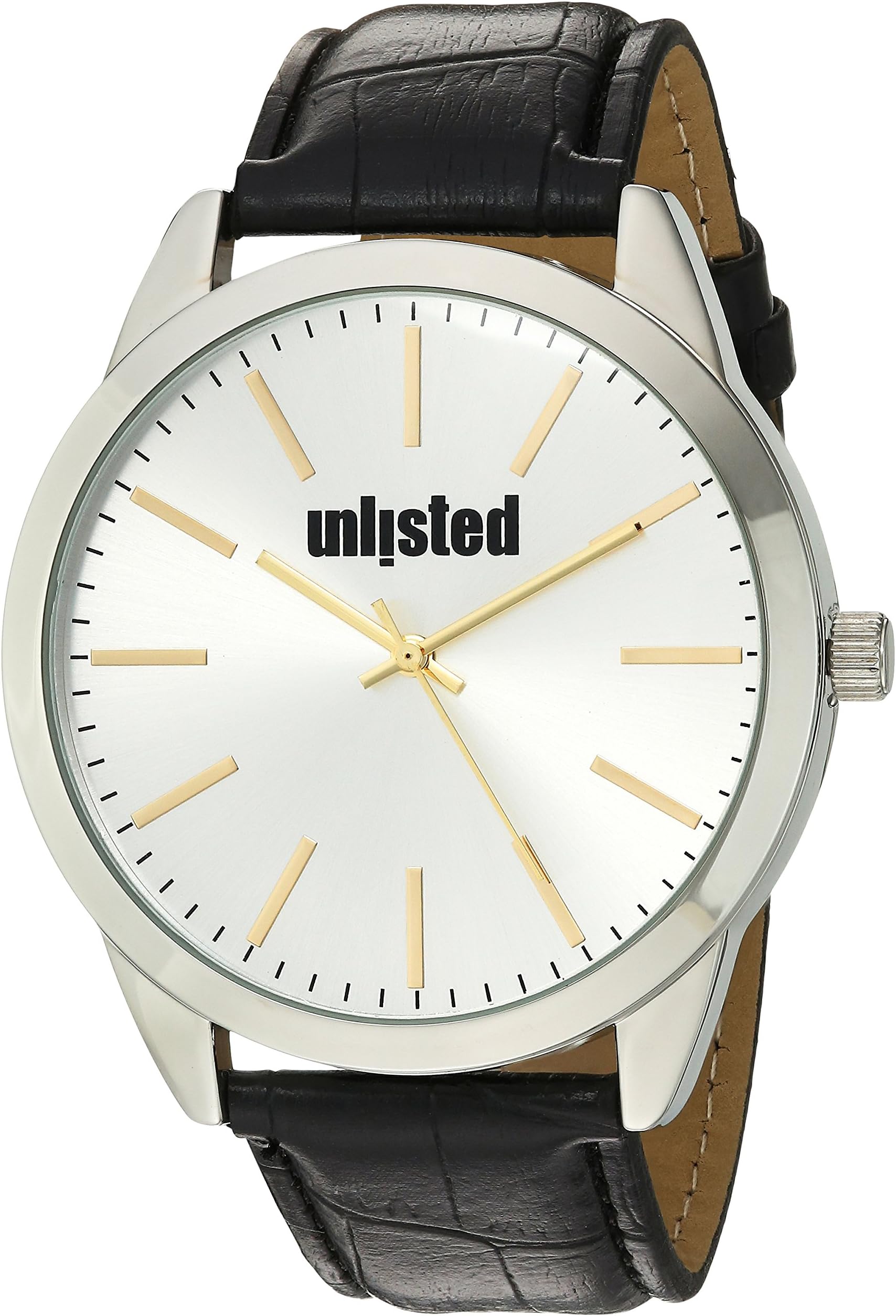 Unlisted Watches Men's Analog Japanese-Quartz Watch with Alloy Strap 10027782