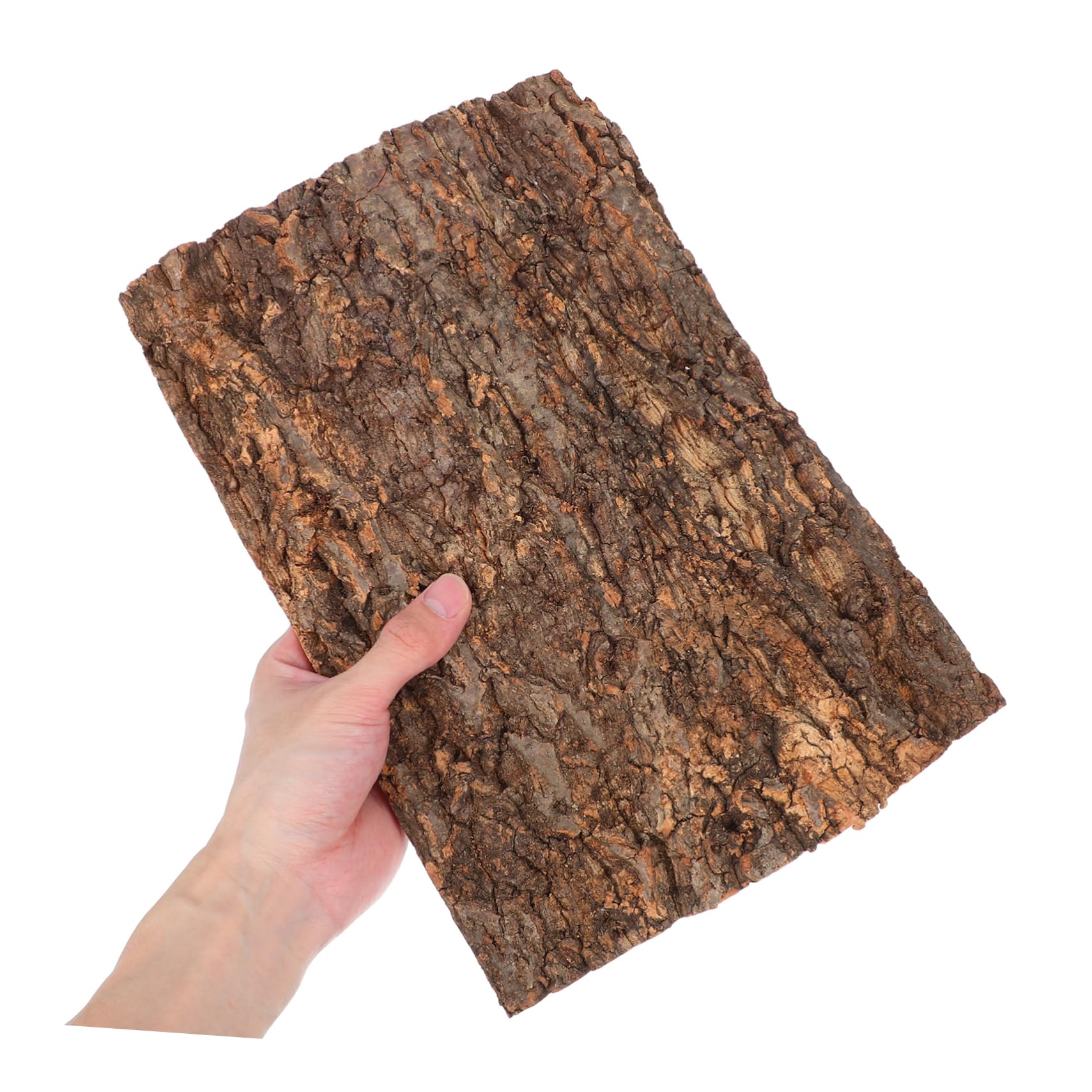 PartyKindom 2Pcs Natural Tree Bark Reptile Platform for Terrarium Decor Climbing Tree Bark for Snakes Lizards Spiders and Tortoises Durable and Safe Habitat Accessories - Image 4