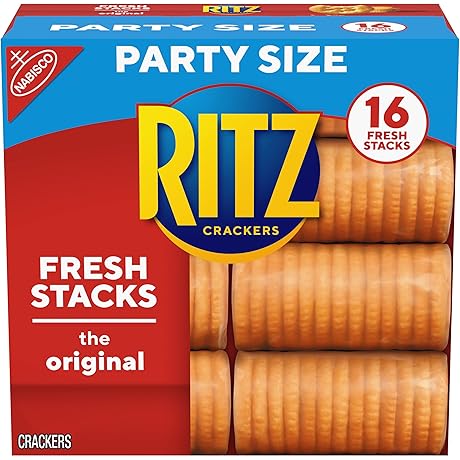 RITZ Fresh Stacks Original Crackers, Party Size, 23.7 oz (16 Stacks)