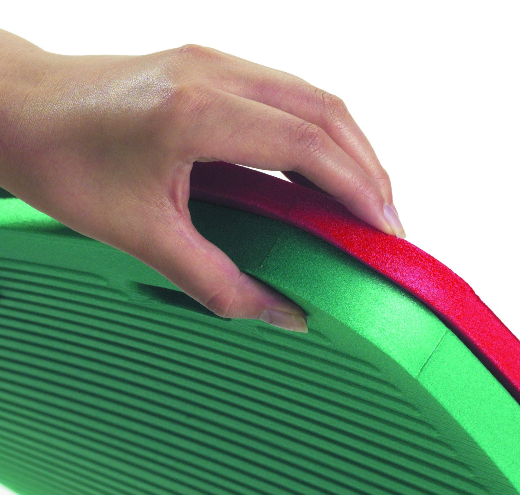 THERABAND Exercise Mat 190 x 60 x 2.5cm Green | Thick Cushioned Exercise Mat for Pilates, Rehabilitation, Stretching & Fitness Training