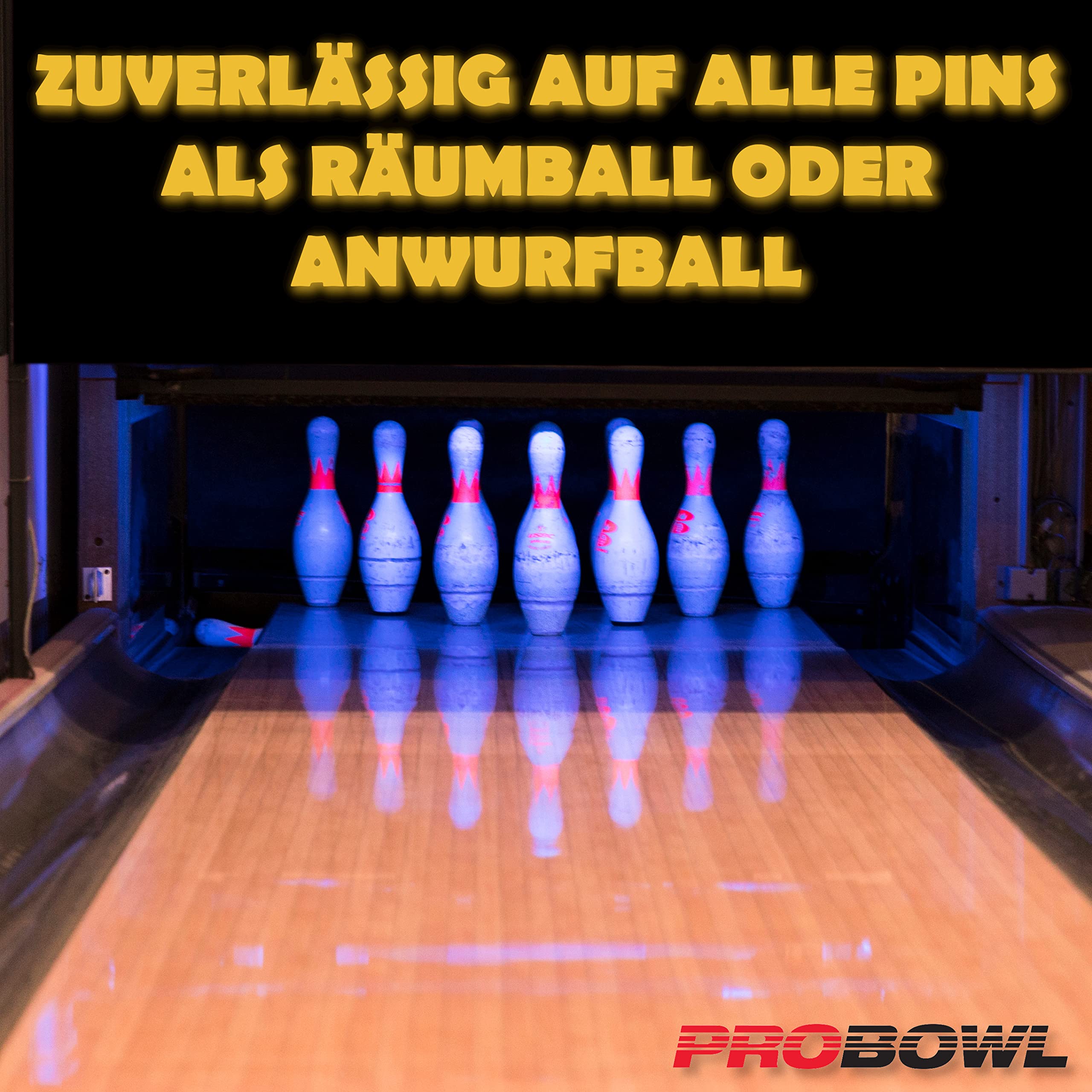 EMAX - Pelota de bolos Pro Bowl Spareball | Bola de bolos de poliéster pulido | Divertidas pelotas de bolos para mujer, hombre, niños y adultos | Bola de limpieza