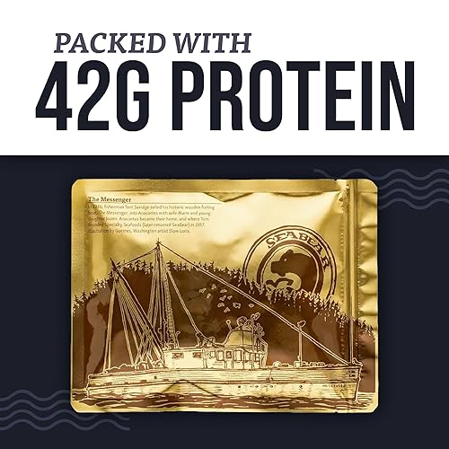 Miniatura 7 de SeaBear - Calabaza ahumada de Alaska salvaje premium coho y trío de salmón rosa - Caja de 18 onzas