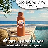 Vista 2 de Adhesivo de recuerdo de viaje de 4 pulgadas en el parque nacional de las Montañas Rocosas de Colorado, calcomanía de vinilo impermeable para laptop