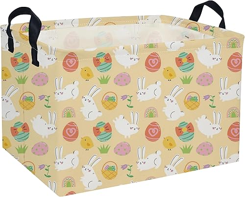 Miniatura 62 de Cesta para niños, cestas de animales, bonitos contenedores de almacenamiento rectangulares de juguetes, organizador de libros, decoración de