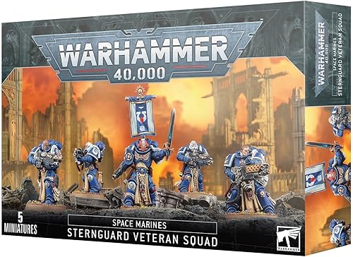 Miniatura 2 de Games Workshop - Warhammer 40,000 - Space Marines: Sternguard Veteran Squad (2023 Edition)