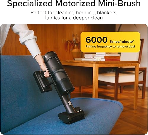 Miniatura 9 de roborock H60 - Aspiradora ultra inalámbrica, aspiradora de succión mejorada de 210 AW con tiempo de funcionamiento de 90 minutos, tubo flexible de