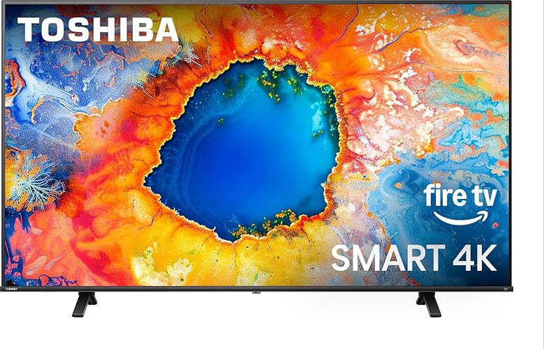 TOSHIBA 43" Class C350 Series LED 4K UHD Smart Fire TV, Voice Remote with Alexa, Free & Live TV - 43-inch