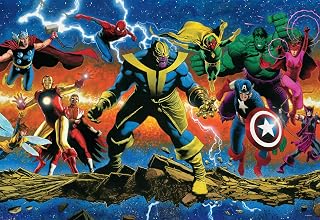 Buffalo Games - Marvel - Thanos Legacy No.1-1500 Piece Jigsaw Puzzle for Adults Challenging Puzzle Perfect for Game Nights - 1500 Piece Finished Size is 31.50 x 23.50