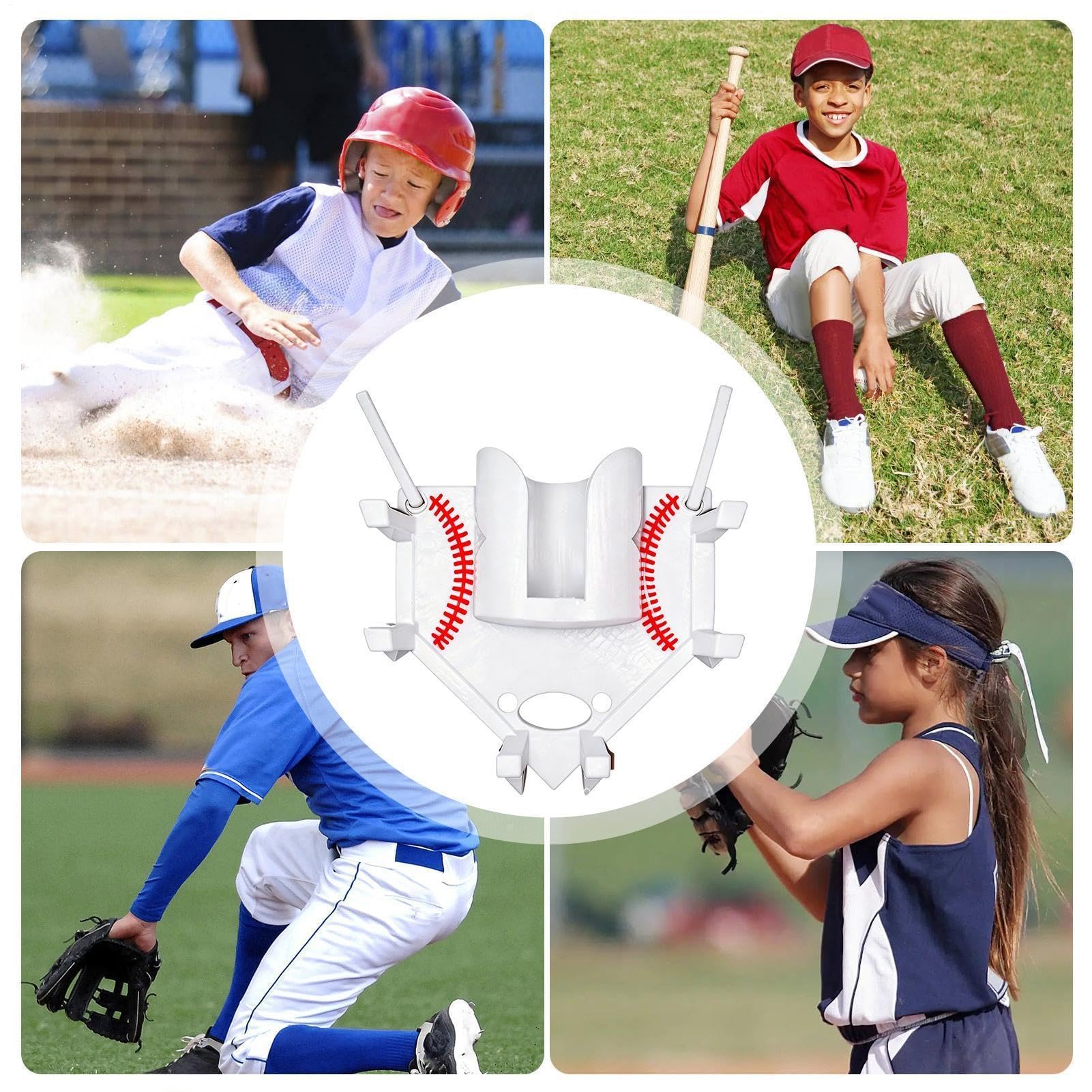 Fledermaus-Halter, Organizer, Baseball-Zaunregal, Dugout-Aufhänger mit mehreren Schlitzen, Flaschenständer mit kompaktem Design, Sportzubehör, 20 x 20 cm, Coaching-Zubehör für Training