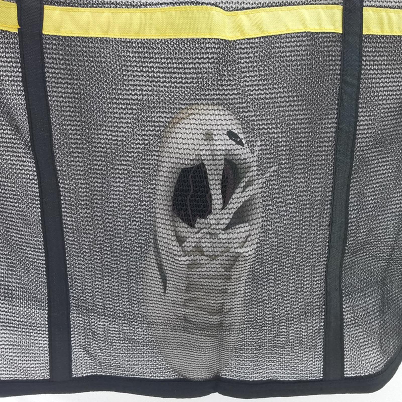 Samuliy Borsa per Scarpe da Trampolino, 3 Tasche per riporre Trampolino, con 6 Cinghie Traspirante, Borsa a Rete per riporre Oggetti Interni, Campeggio, Decorazione da Parete