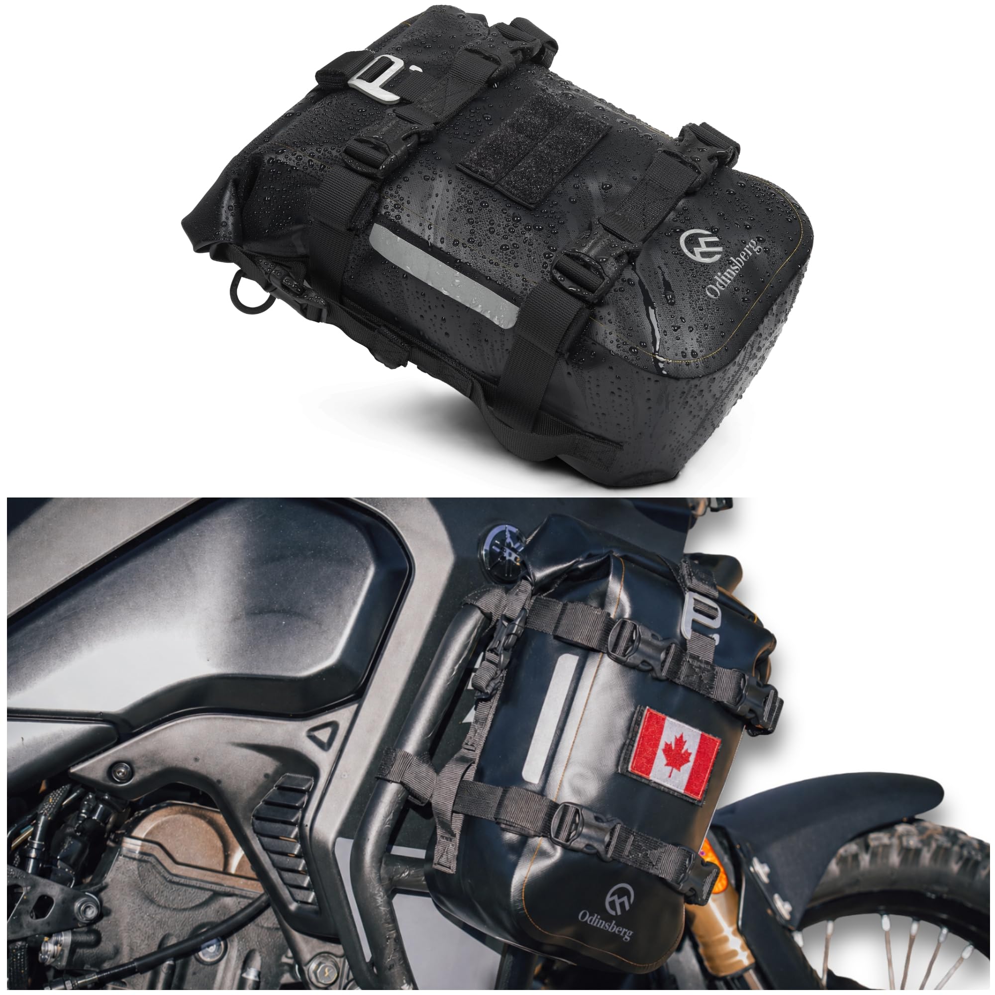  BIKES ARCHIVES 空冷ボクサー版 ODINSBERG Waterproof Motorcycle Tail Bag 7L Motorcycle Dry Bag