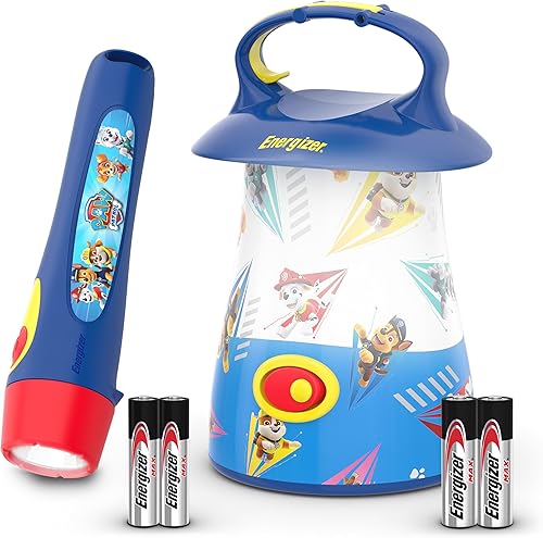 Energizer PAW Patrol - Paquete combinado de linterna LED y linterna de mano para niños, grandes linternas LED ligeras para niños, baterías incluidas
