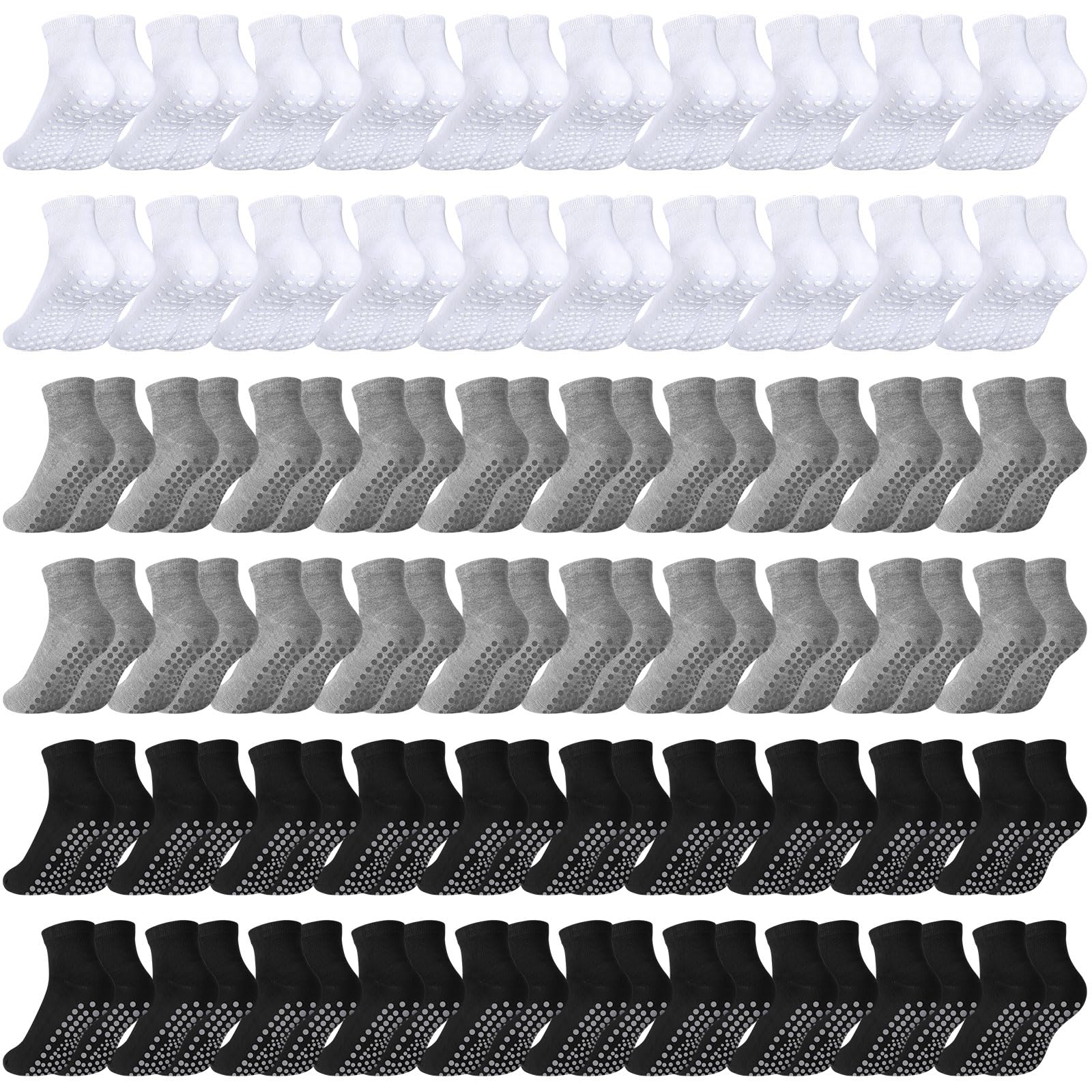 Liitrsh Pilates Grip Socks Bulk Non Slip Socks