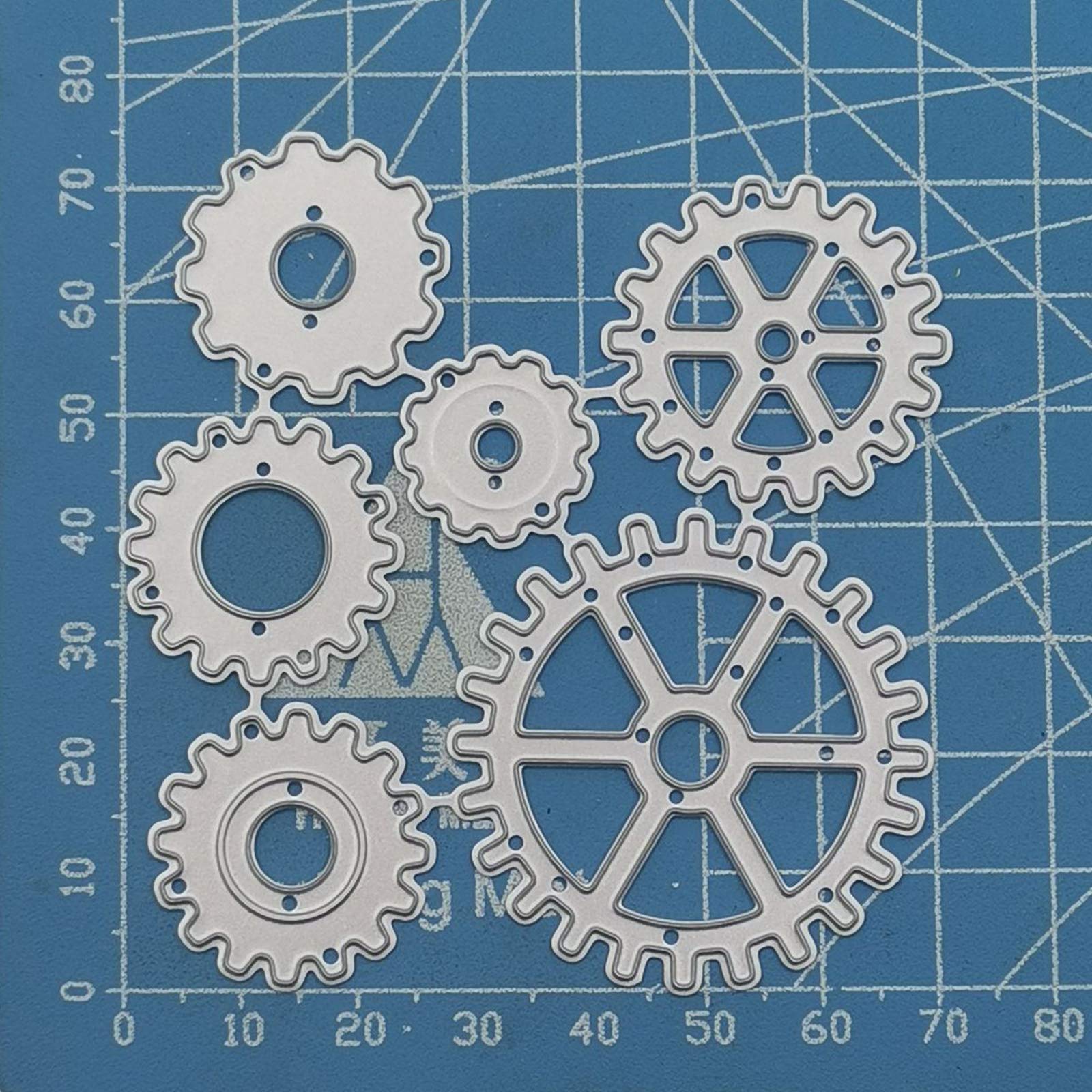 GLOBLELAND Fustelle Steampunk Frame Per Fai Da Te Scrapbooking Fustelle
