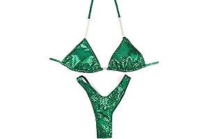 Wellness Practice & Competition Bikini - Emerald Green
