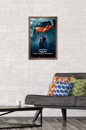 Miniatura 58 de Trends International DC Comics Movie - The Dark Knight - Póster de pared de una hoja con logotipo de Batman en fuego, 22.375 x 34 pulgadas, paquete