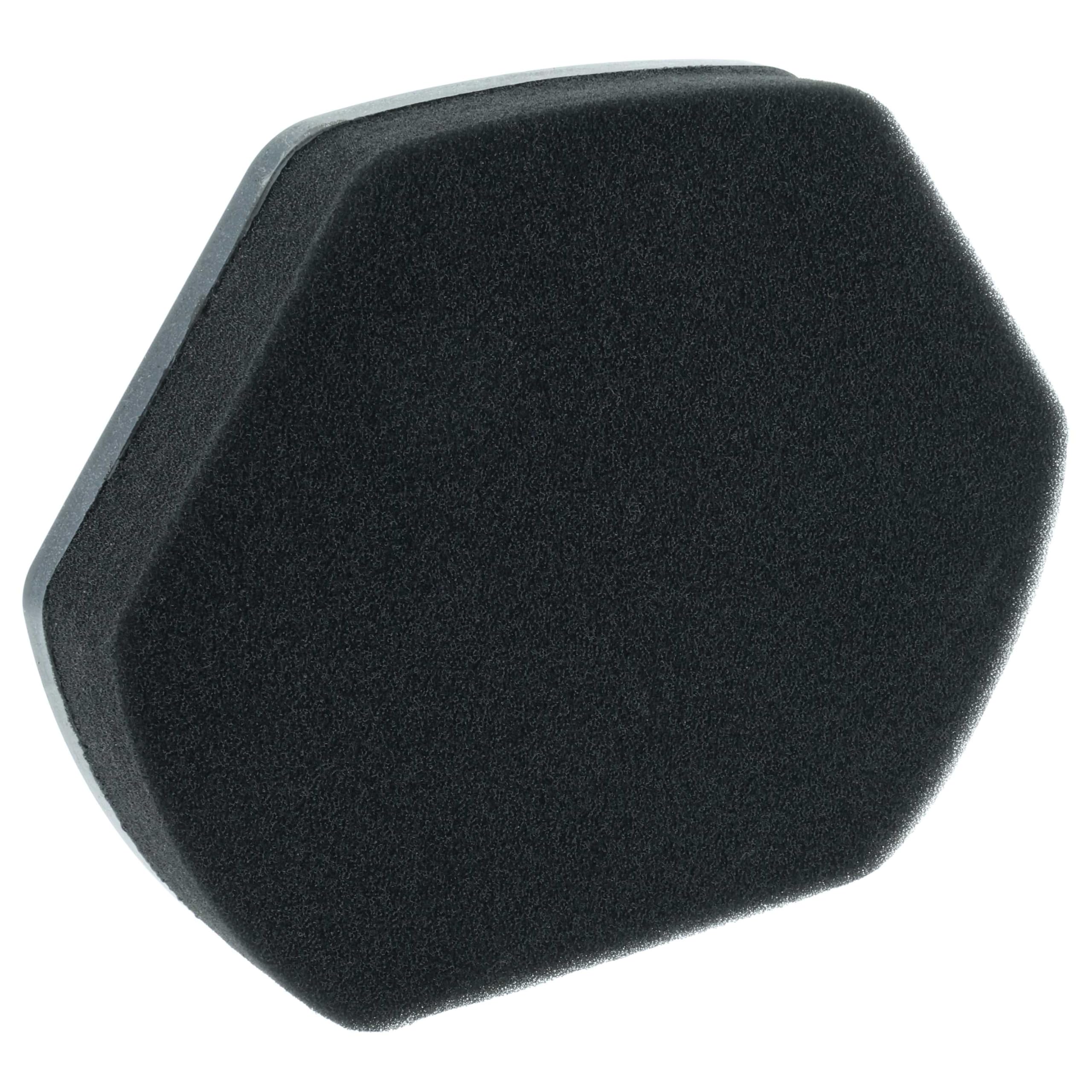 vhbw 4x Filtro de aspiradora compatible con Bosch BGS 21WX100/02