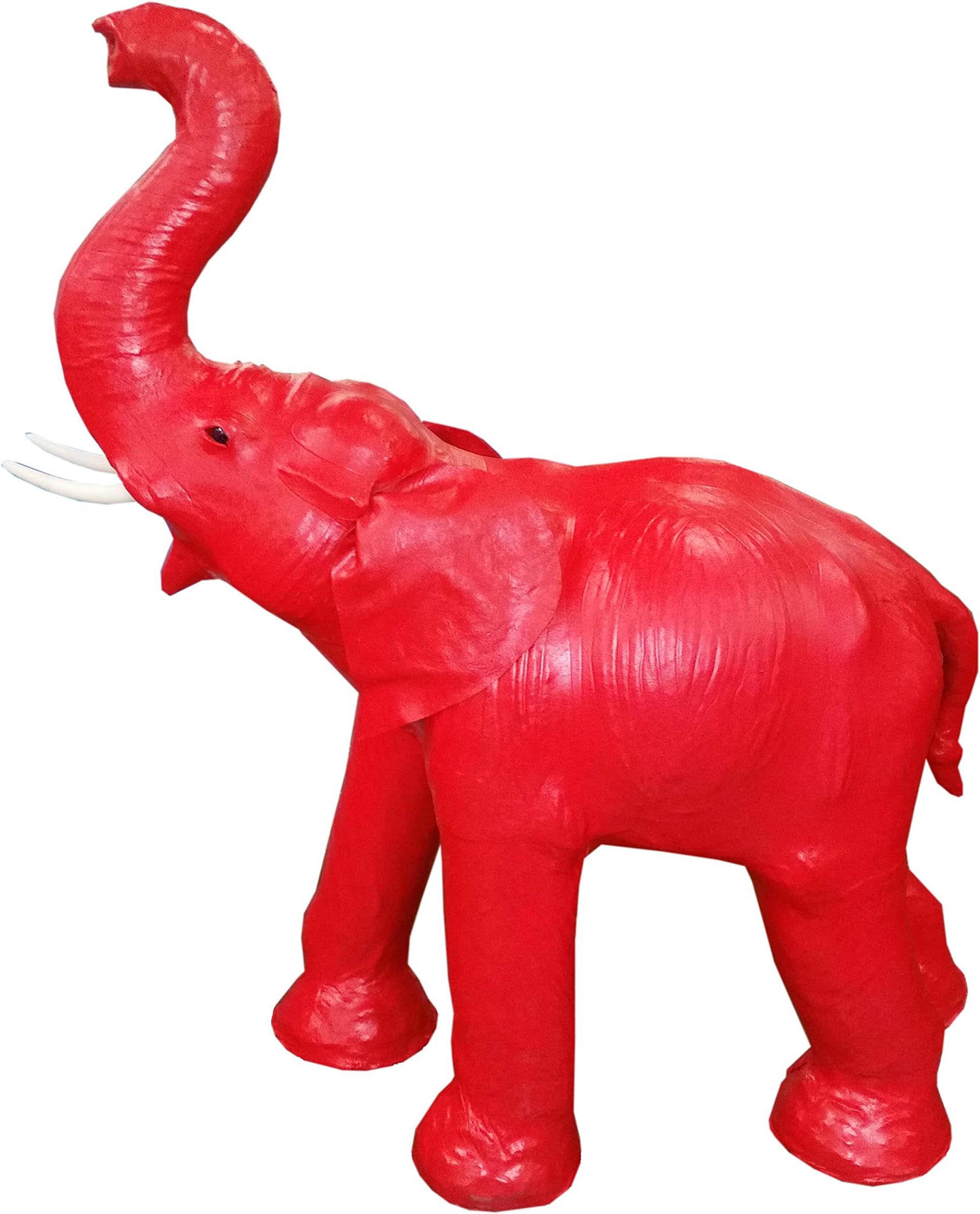 Elephant Standing, Red