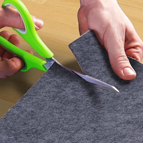 Miniatura 6 de Unique Loom Uni-Luxe - Almohadilla antideslizante de doble superficie, de fieltro y goma, 14 de pulgada de grosor (8 x 10 pies, ovalada)