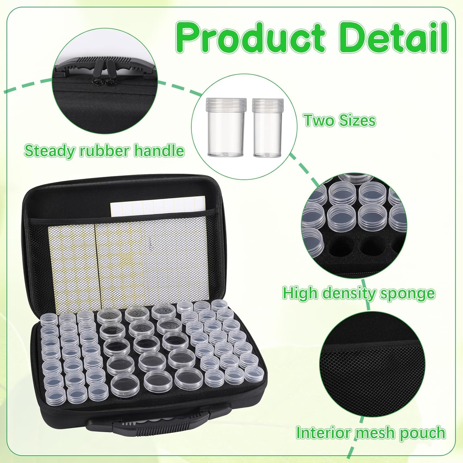 Seed Storage Organizer Box, 57 Slots Seed Collection Containers Seed Storage Box with Label Tweezer Funnel,Gardening Seed Keeper Set for Flower Plants Garden(2 Size)