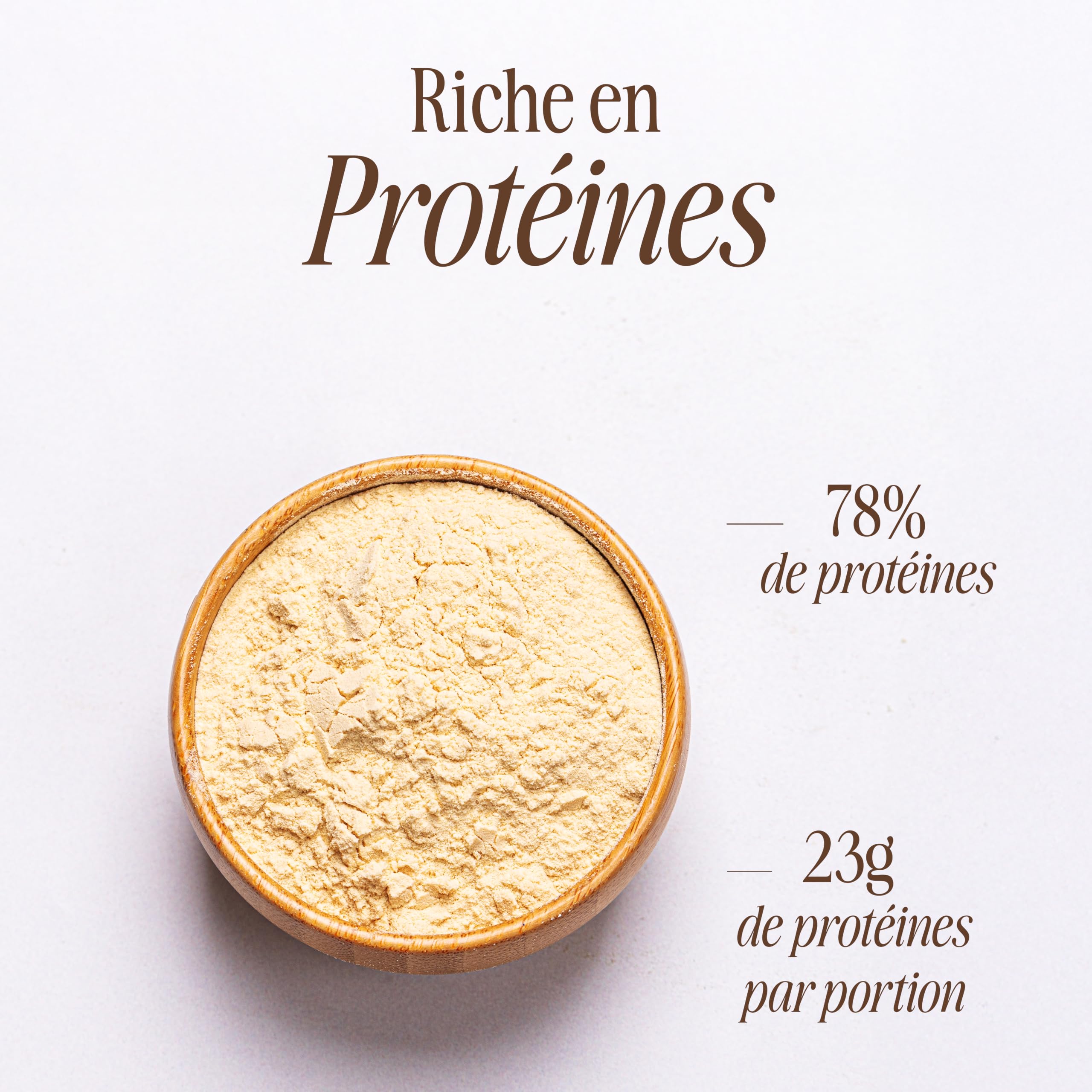 Sevenhills Wholefoods Poudre De Protéines De Pois Bio 1.8kg - Teneur en protéines de 78%