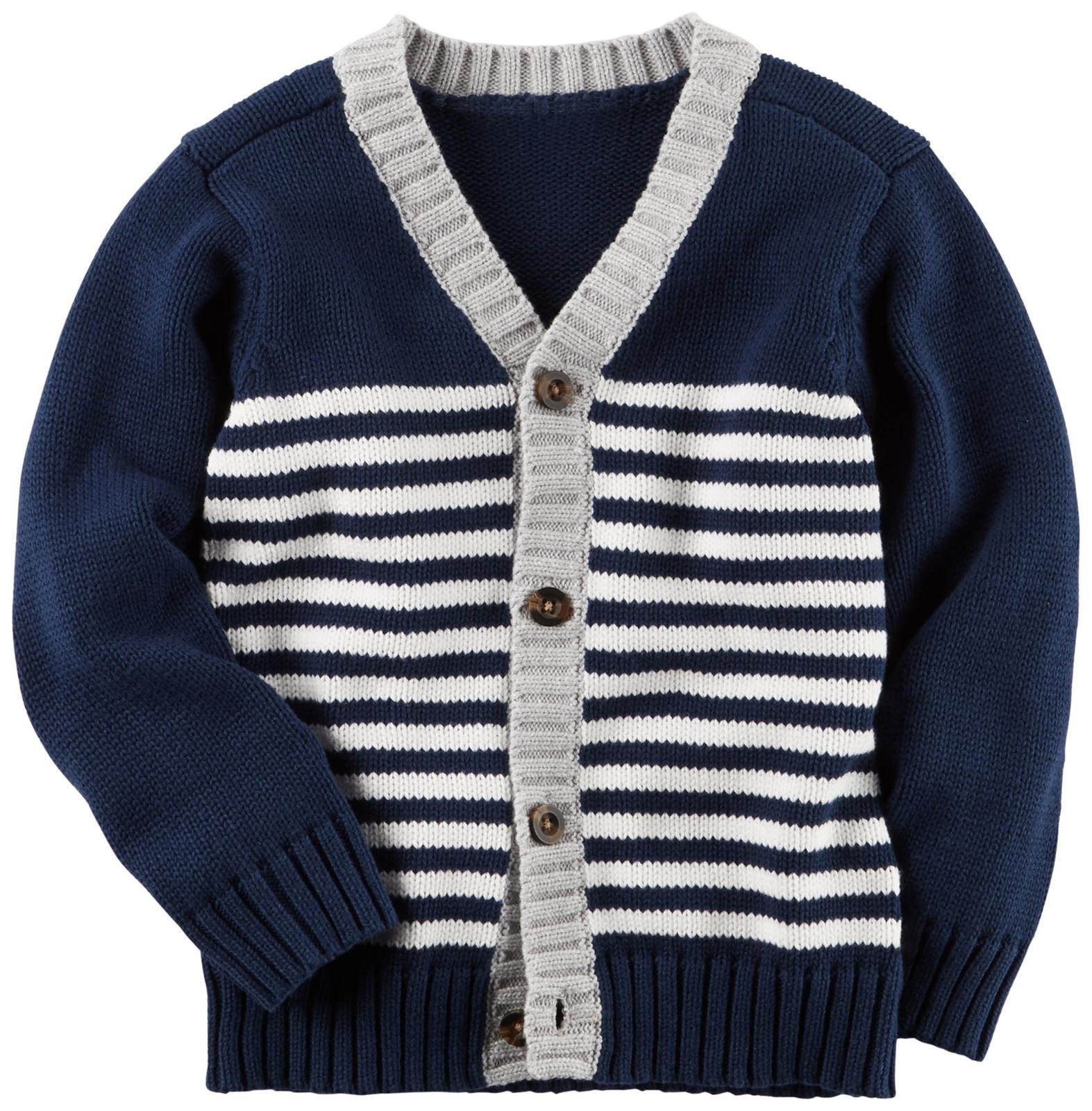 Jersey Carter's para niños de rayas estilo marinero talla 3T de algodón suave 2