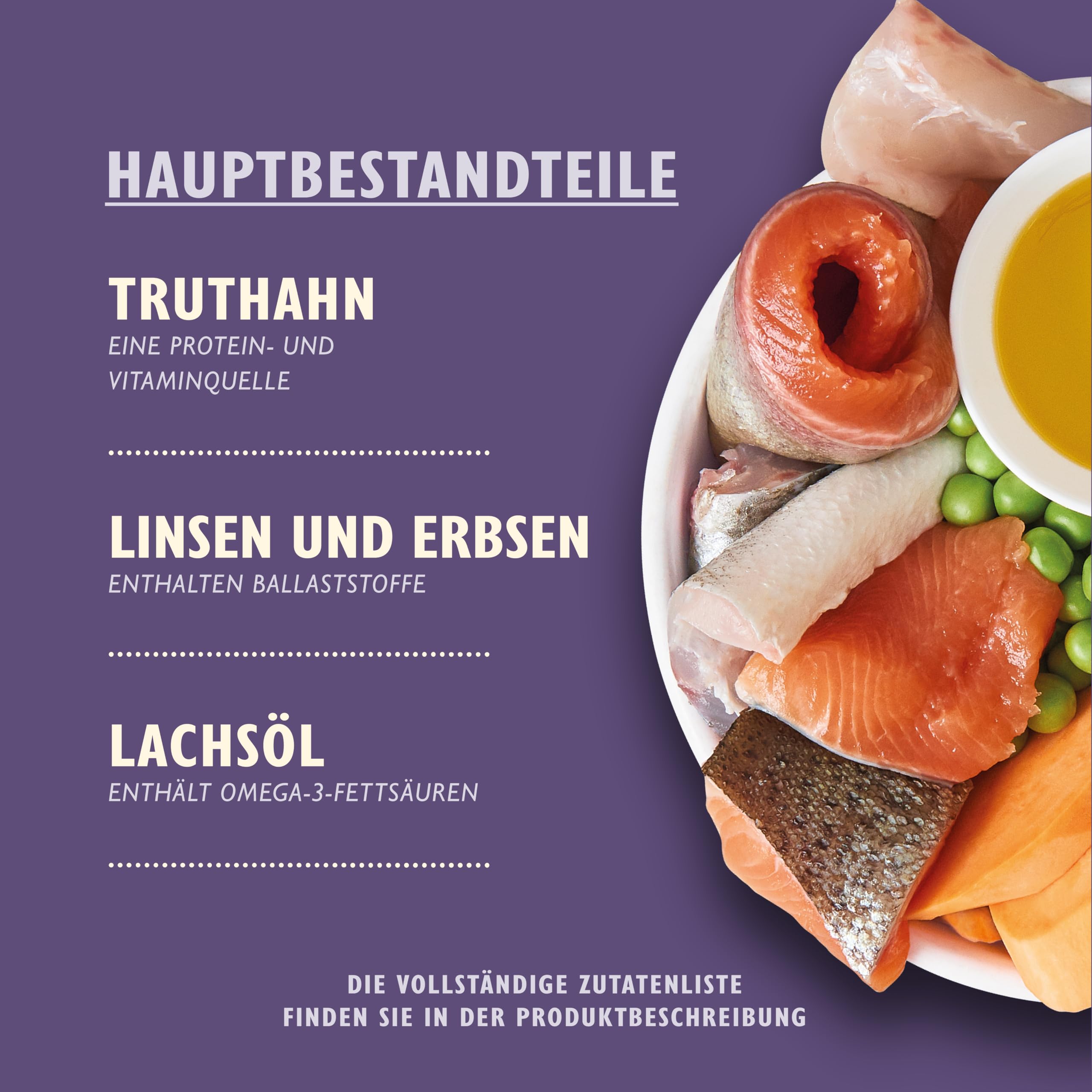 Lily’s Kitchen Mit natürlichen Zutaten hergestellt Trockenfutter für Seniorhunde Truthahn & Forelle Vollwertige Ernährung 7kg Beutel