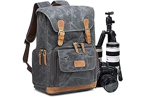 UBAYMAX Camera Backpack: A Waterproof Canvas Haven for Photography Enthusiasts