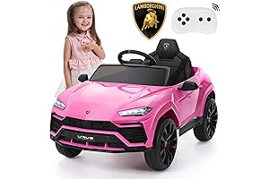 Pink Lamborghini Car for Kids to Drive