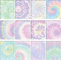 Vista 1 de Patelai 120 hojas de papel de escritura, 8.5 x 11 pulgadas, papel de escritura de letras forradas de doble cara para aula, lindo juego de papelería