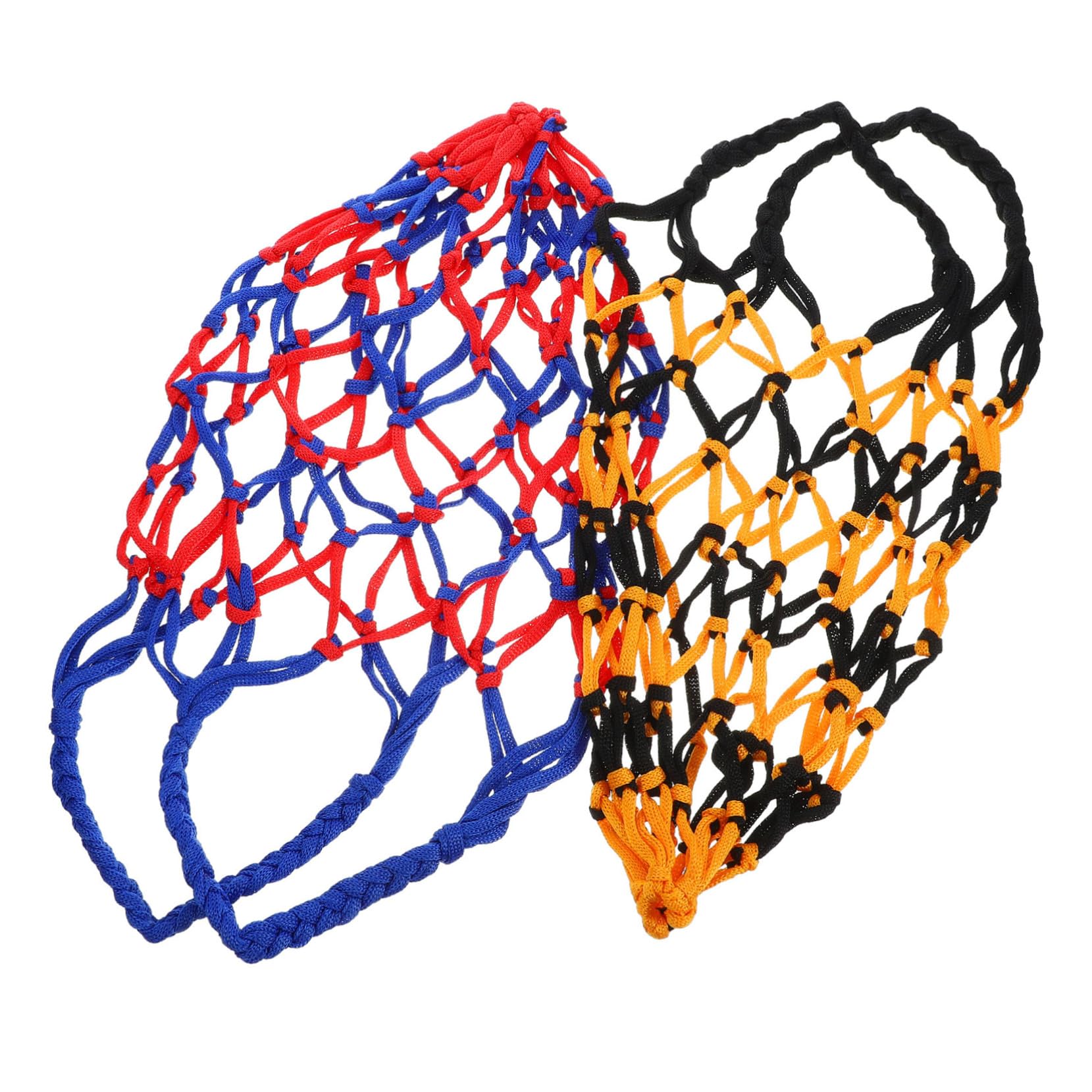 BESPORTBLE Sports Balls Bags Mesh Bag for Basketball 2 Pack Shoulder Strap Outdoor Storage Basketball Organizer Easy to Carry