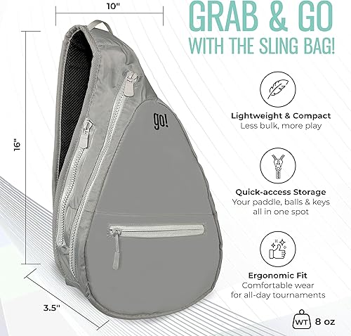 Miniatura 5 de Paleta de pickleball individual y juego  Palas ligeras aprobadas por USAPA, superficie de fibra de vidrio, núcleo de panal de abeja de 0.512 in,