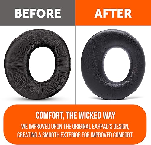 Miniatura 4 de Almohadillas de repuesto WC Sony MDR-RF985R de Wicked Cushion  innovadoras almohadillas con espuma de memoria mejorada y durabilidad inigualable