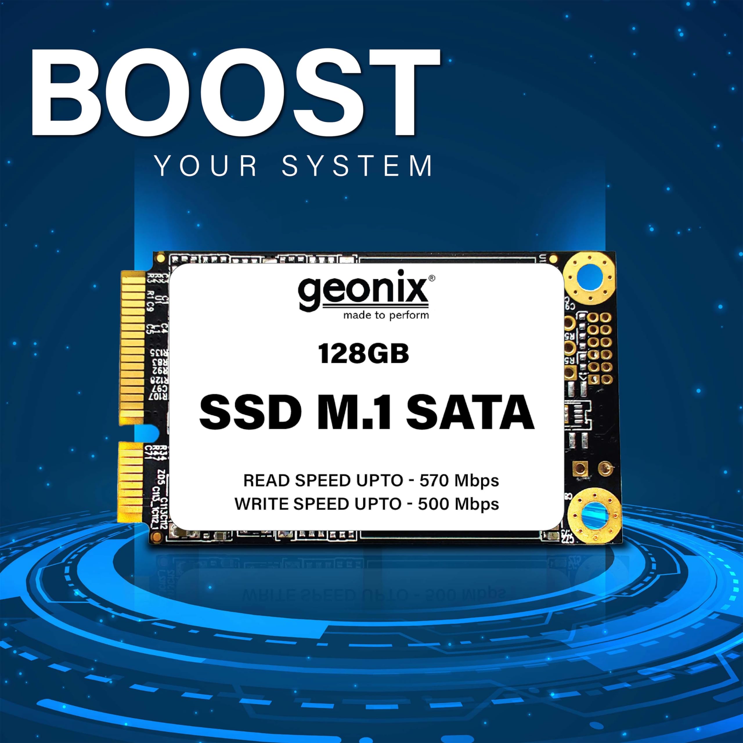 Amazon.in: Buy GEONIX M SATA 128GB 3D TLC NAND Flash Internal SSD