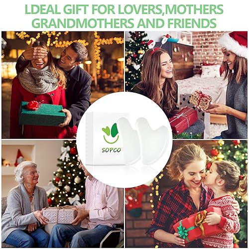 Miniatura 7 de Gua Sha - Herramientas de masaje para raspado de cara y cuerpo tratamiento de puntos gatillo antienvejecimiento terapia de acupuntura para aliviar