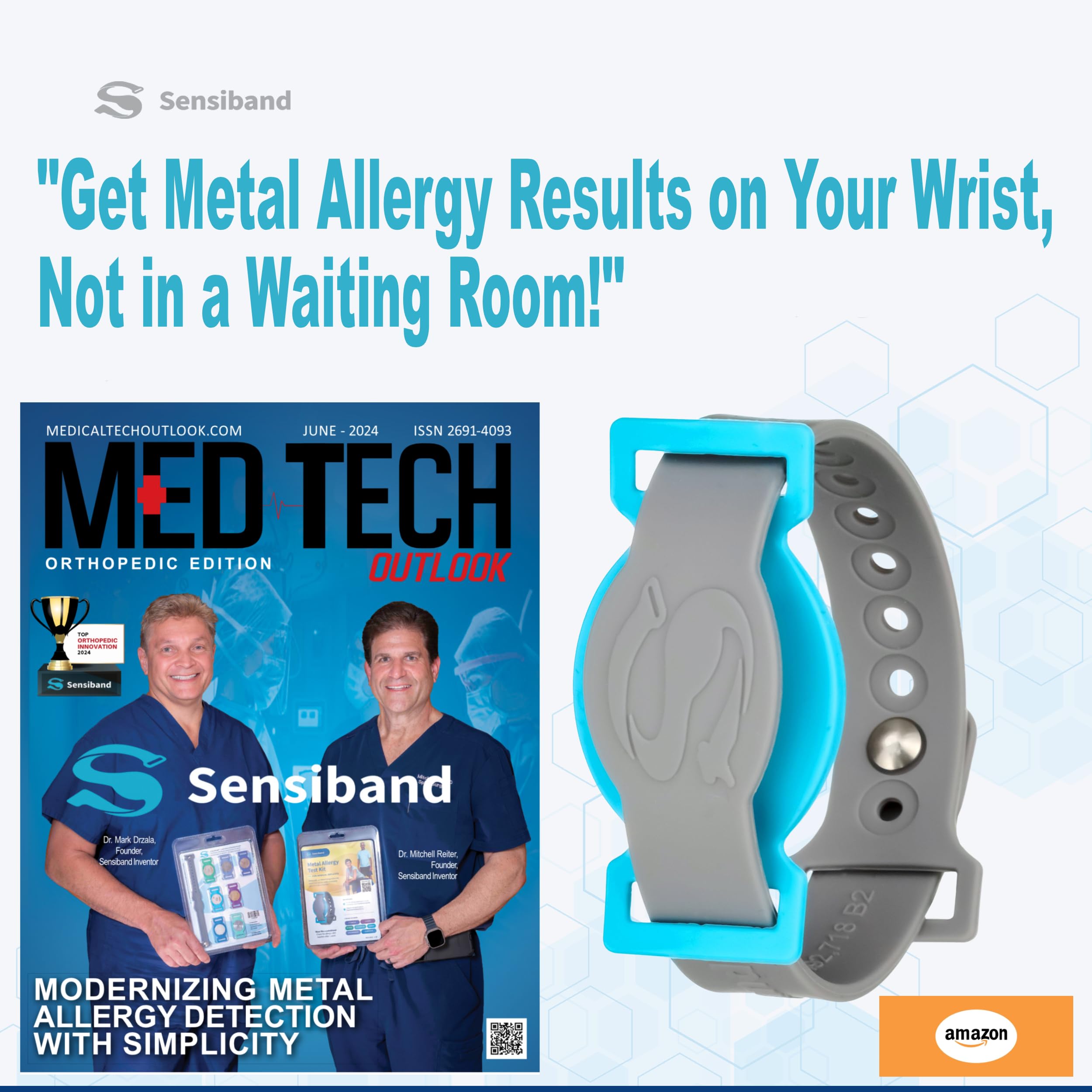 Piercing Allergy Test Kit/Sensiband