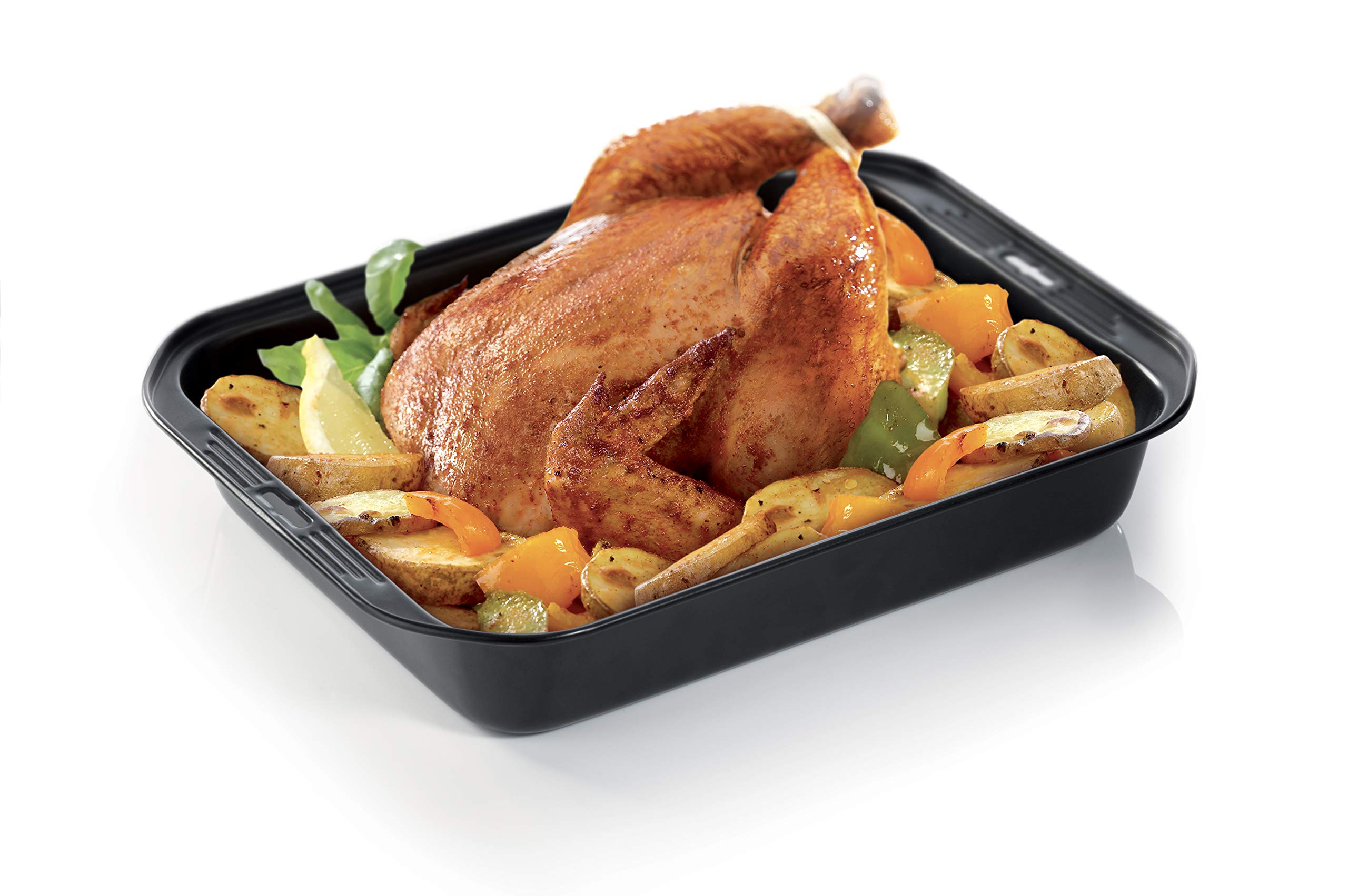 Tescoma RUSTIDERA Horno 38x28CM C/Parrilla Saphir, Metal