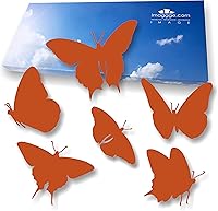 Vista 14 de Protección para ventanas – Calcomanías anticolisión para evitar golpes de aves y pájaros en el cristal de la ventana – Juego de 18 calcomanías