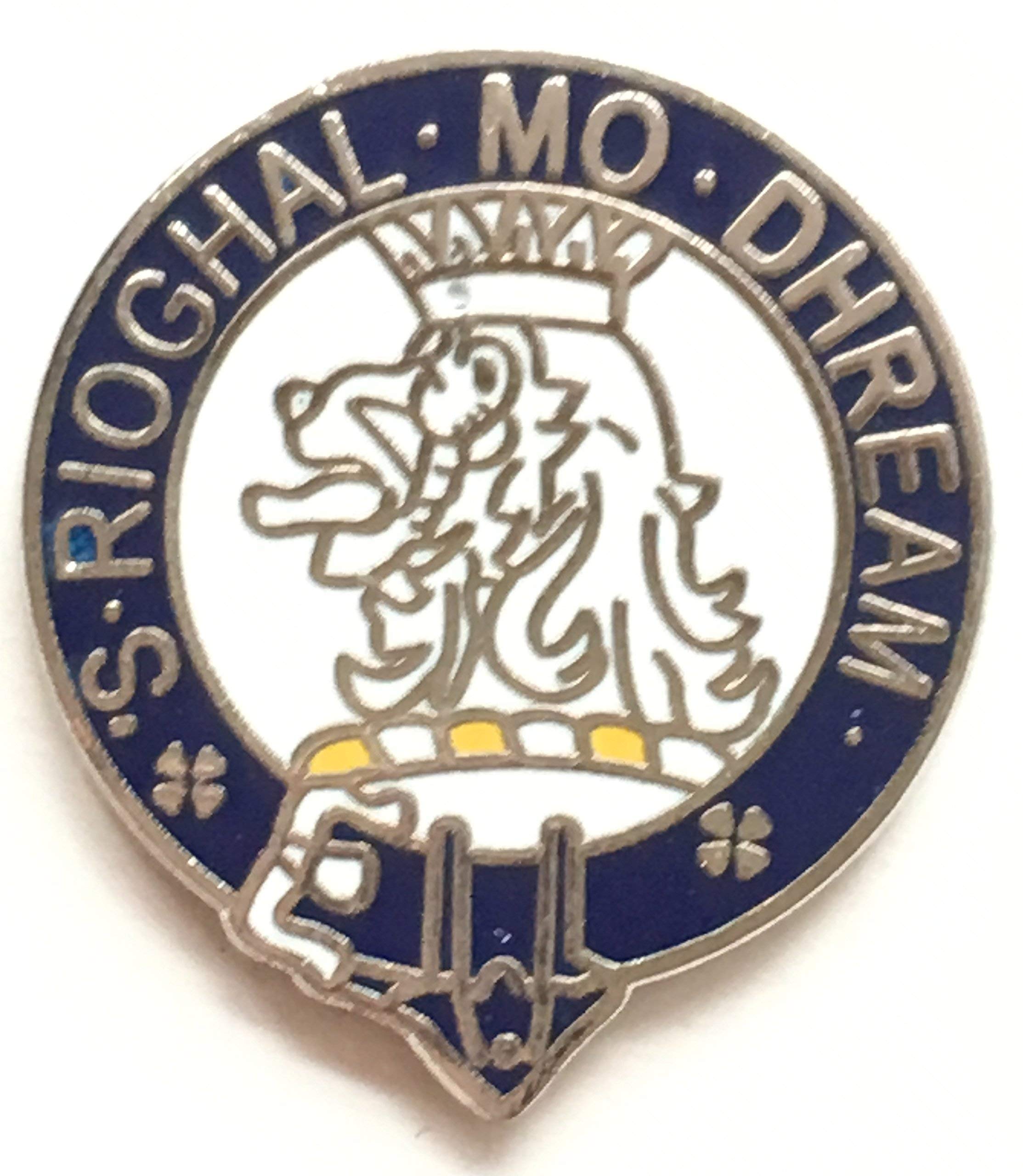 Emblems-GiftsMacgregor Scotland Scottish Family Clan Name Enamel Lapel Pin Badge