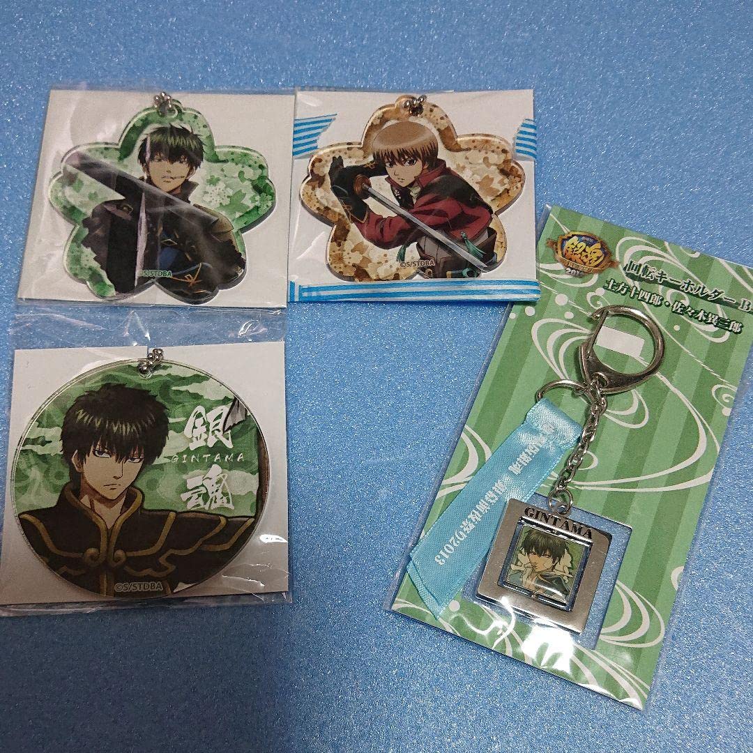 Gintama Hana Festival/Silver Festival/Ginbaku Eve Festival, Hijikata Toshiro Okita SOGO, Sasaki Izaburo 4-Piece Set