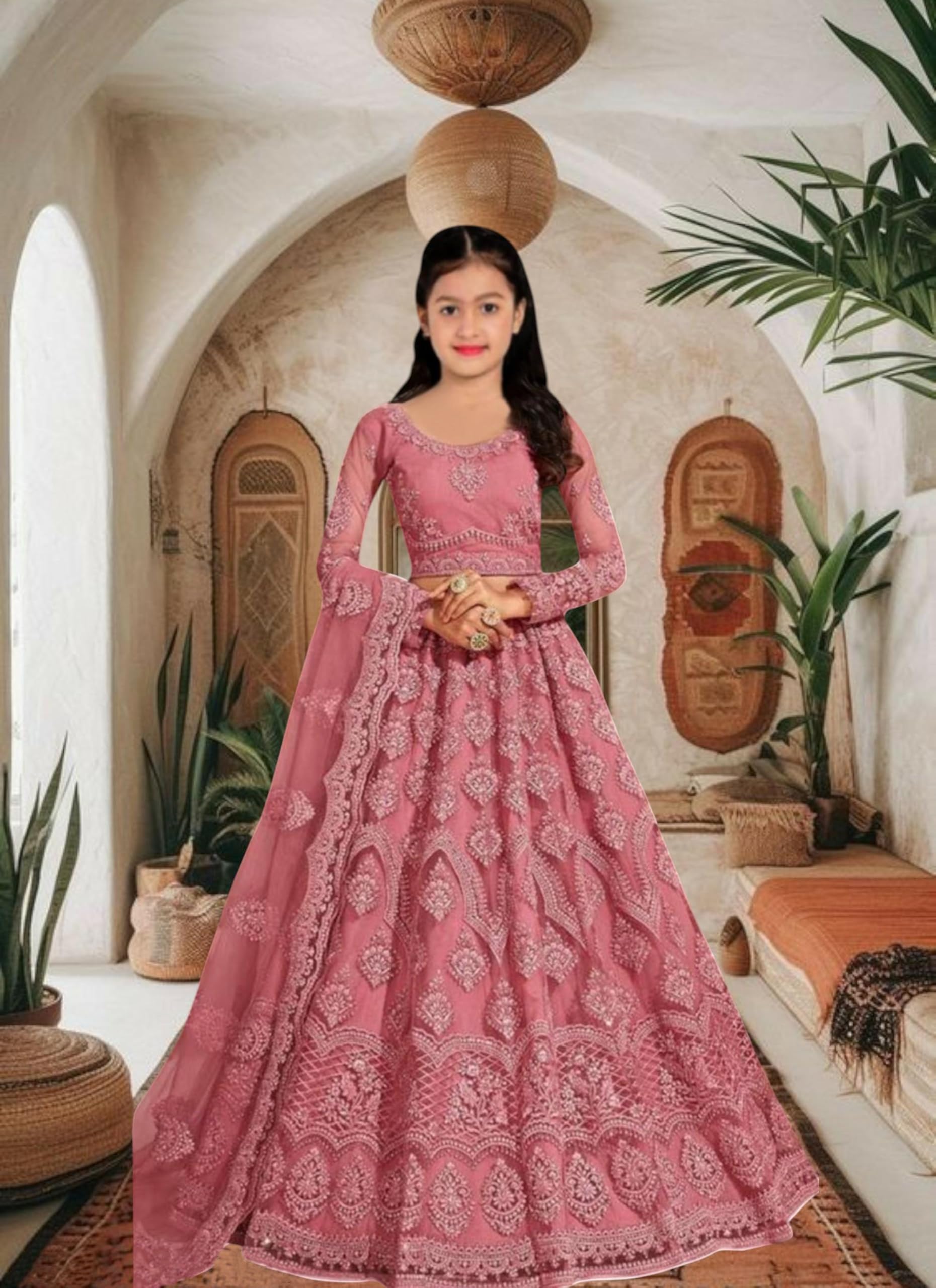 Dussehra Lehenga Choli Sets for Girls