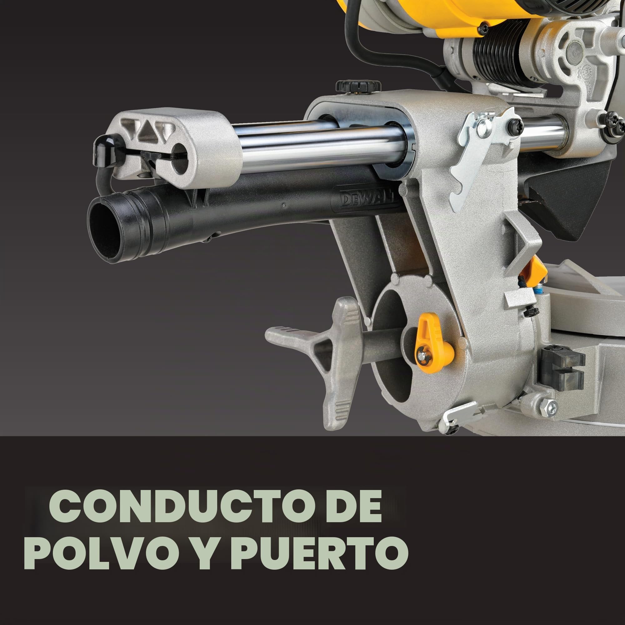 DeWalt DWS780-QS - Ingletadora Telescópica 1675W - Ø 305mm - Electrónica + XPS