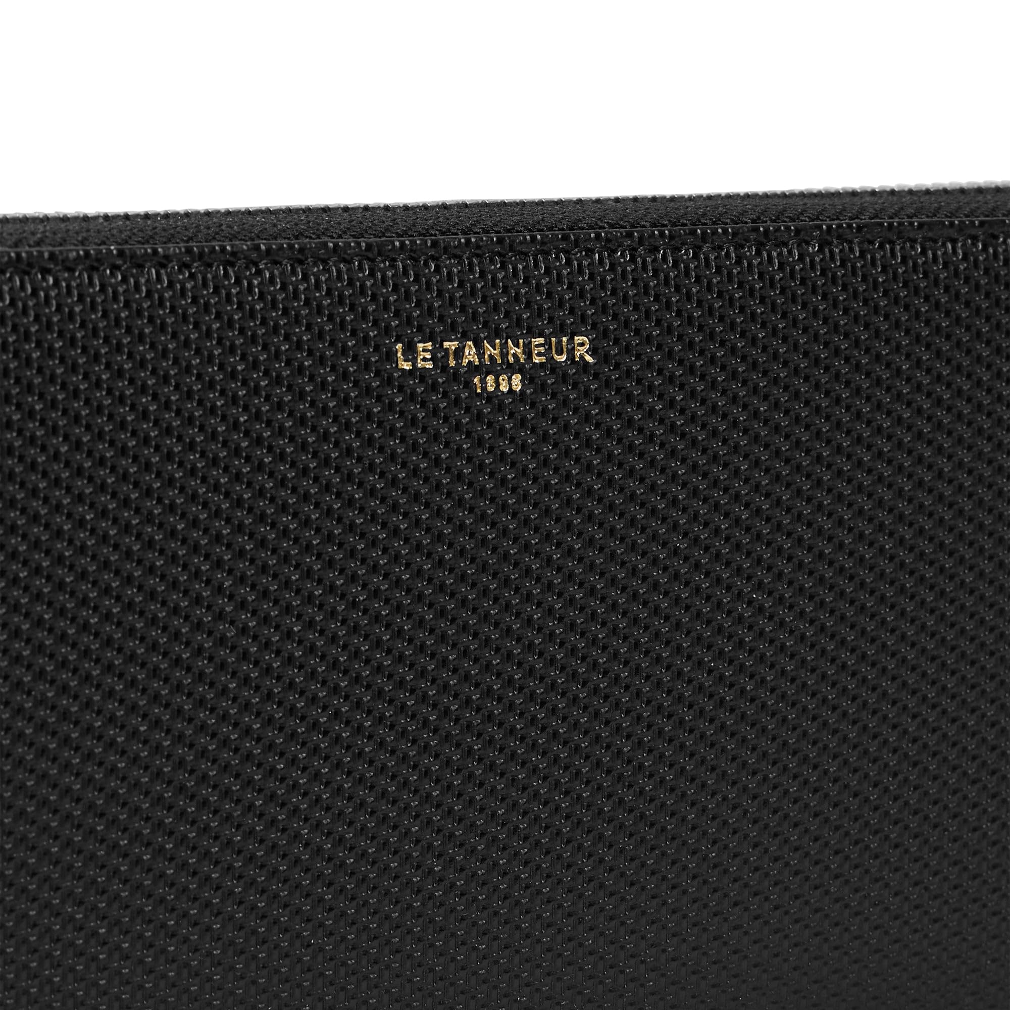 Le Tanneur, Portefeuille Compagnon, Porte Monnaie, Porte Cartes, en Cuir, émilie, Femme, 10 Compartiments Cartes, Poche Billets, Poche à Monnaie zippée, Anti-RFID, Portefeuille, Porte-Billets