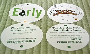 Amazon | 奥野かるた店(Okuno Karuta-ten) 和英ことわざカルタ丸